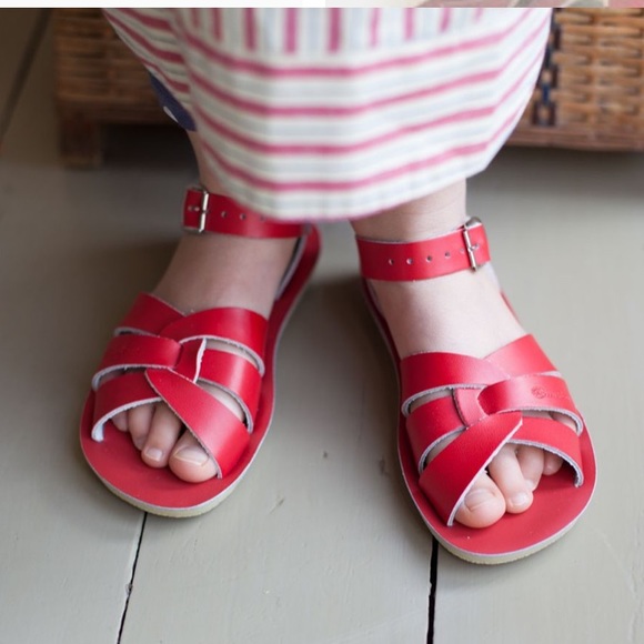 salt water sandals swimmer